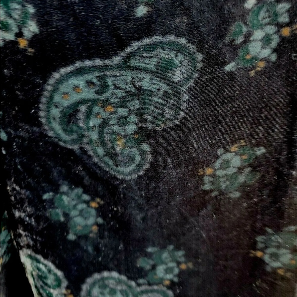 Ralph Lauren Dark Green Velvet Slip Dress - Picture 3 of 9